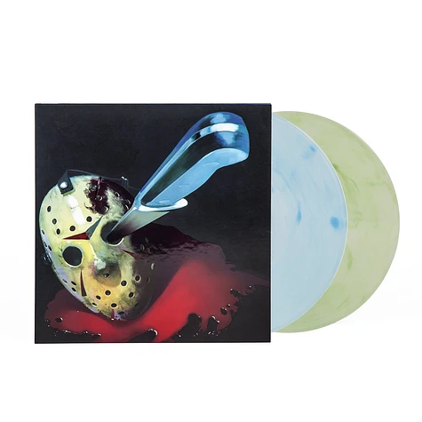 Harry Manfredini - OST Friday The 13th The Final Chapter Blue & Grey Smoke Colored Vinyl Edition