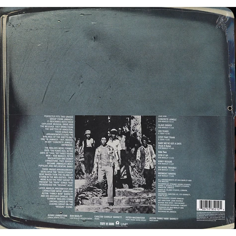 Bob Marley & The Wailers - Catch A Fire 45th Anniversary Zippo Jacket Smoke Colored Vinyl Edition