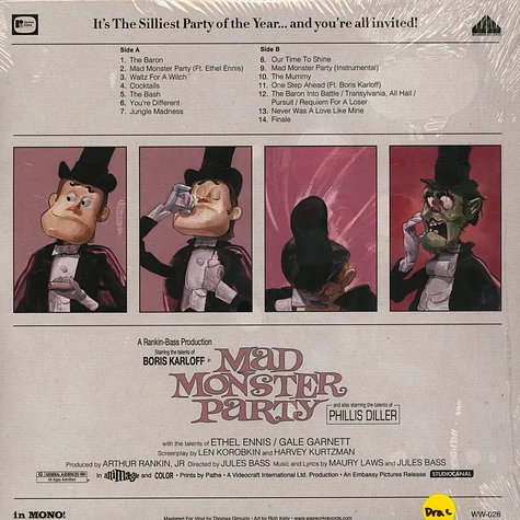V.A. - OST Mad Monster Party Black & Green Swirl Vinyl Edition
