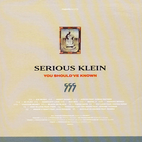 Serious Klein - You Should've Known