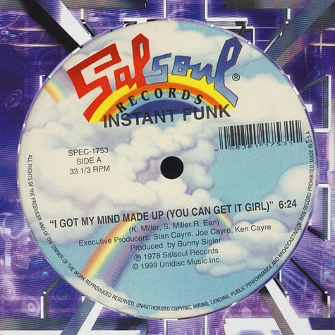 Instant Funk - I Got My Mind Made Up