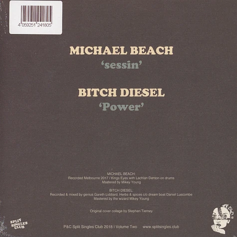 Beach, Michael / Bitch Diesel - Split Singles Club #4