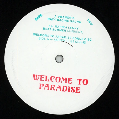 Franco F. / Marika Lenny - Welcome To Paradise Ade Bonus Disc