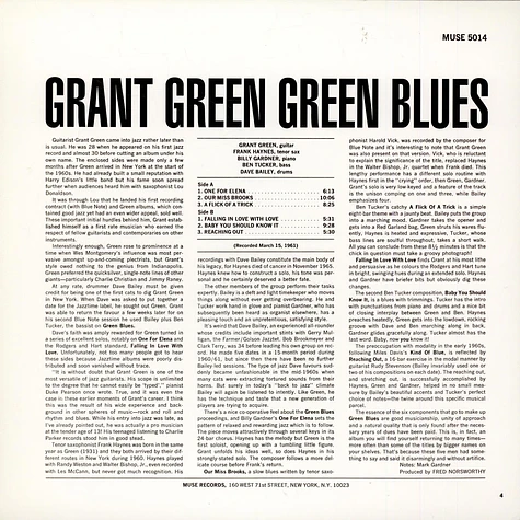 Grant Green - Green Blues