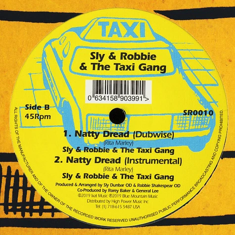 Sly & Robbie & The Taxi Gang With Leba Hibbert - Natty Dread