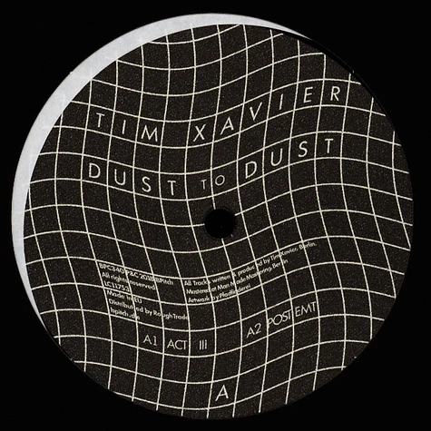 Tim Xavier - Dust To Dust EP