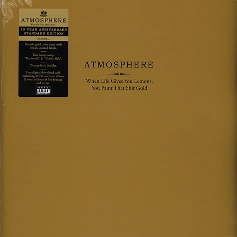 Atmosphere - When Life Gives You Lemons, You Paint That Shit Gold 10th Anniversary Edition