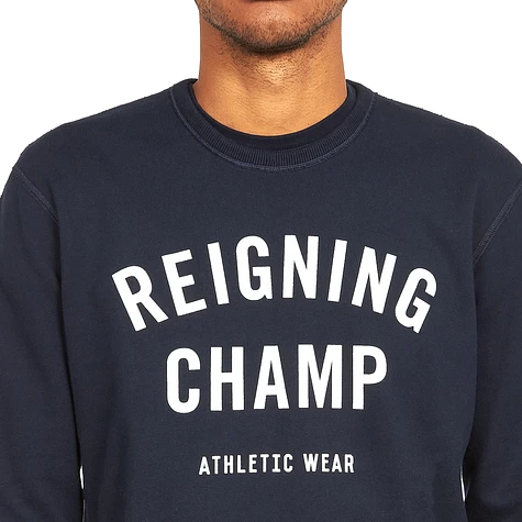 Reigning Champ - Gym Logo Crewneck Sweater