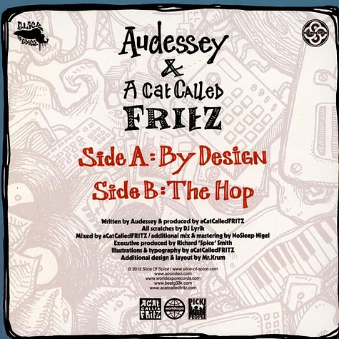 Audessey The Sound Sci & A Cat Called Fritz - By Design / The Hop
