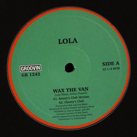 Lola - Wax The Van