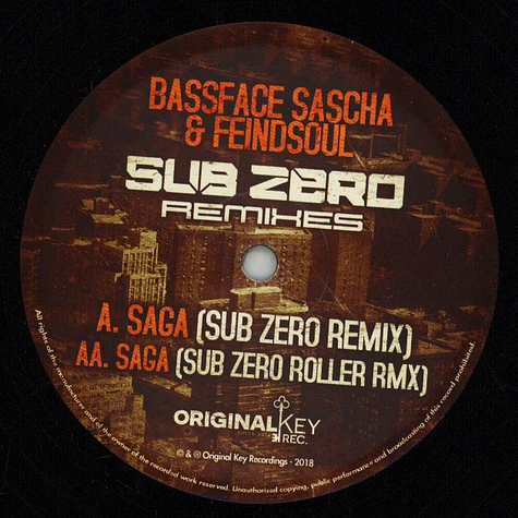 Bassface Sascha & Feindsoul - Saga Sub Zero Remixes