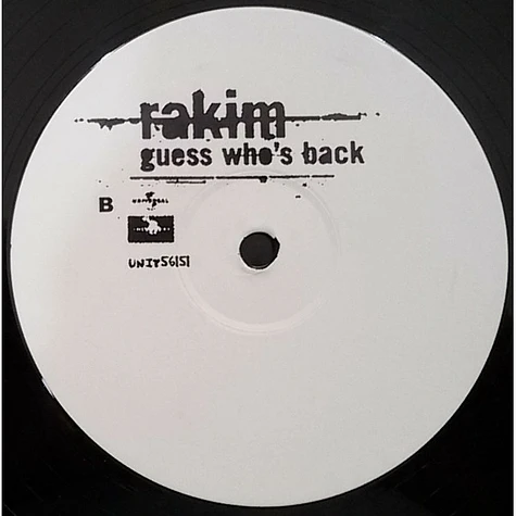 Rakim - Guess Who's Back
