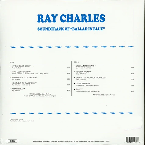 Ray Charles - Ballad In Blue Gatefold Sleeve Edition