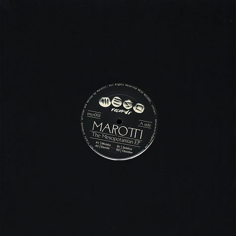 Marotti - The Mesopotamian EP
