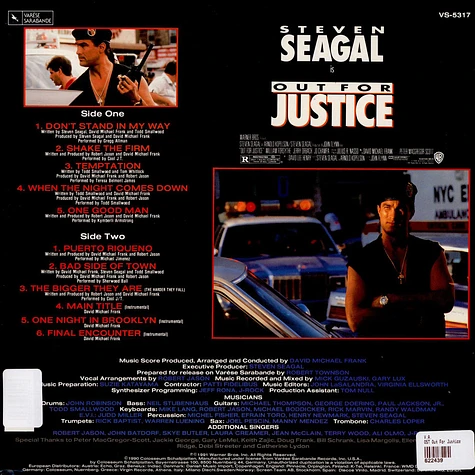 V.A. - Out For Justice (Original Motion Picture Soundtrack)