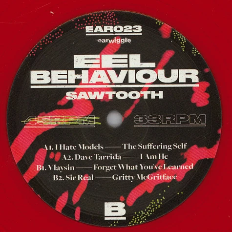 V.A. - Eel Behaviour: Sawtooth Transparent Red Vinyl Edition