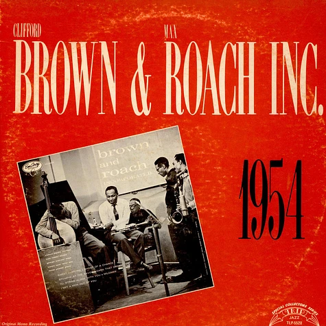 Clifford Brown And Max Roach - Brown & Roach Inc. - 1954