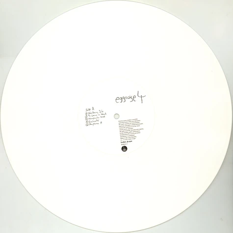 Eggnoise - 4 White Vinyl Edition