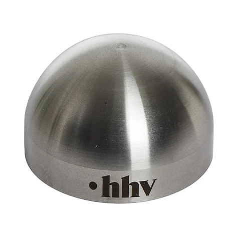 HHV - 7" Single Puck 45 RPM Adapter (halbrund) (Edelstahl)