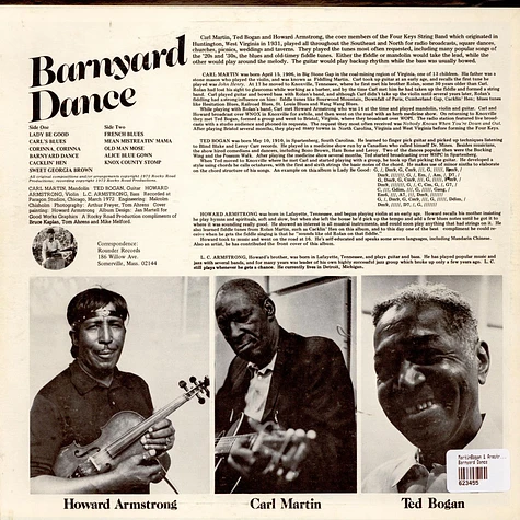 Martin, Bogan & Armstrong - Barnyard Dance