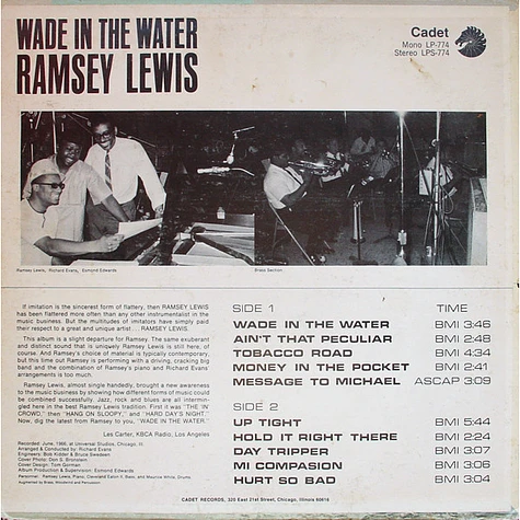 Ramsey Lewis - Wade In The Water