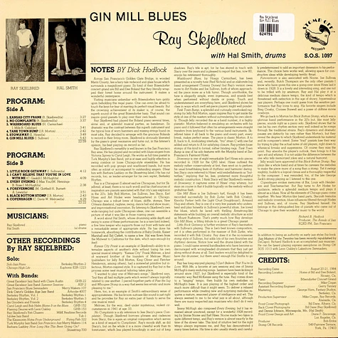 Ray Skjelbred - Gin Mill Blues
