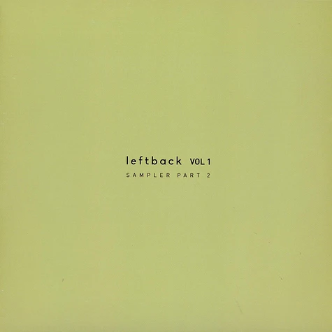 V.A. - Leftback Vol 1 Sampler Part 2