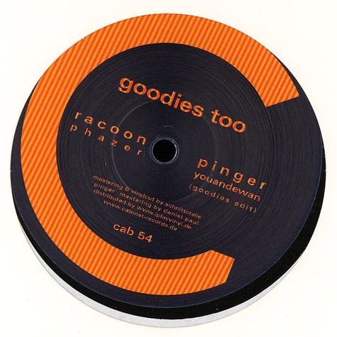 V.A. - Goodies Too Black Vinyl Edition