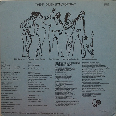 The Fifth Dimension - Portrait