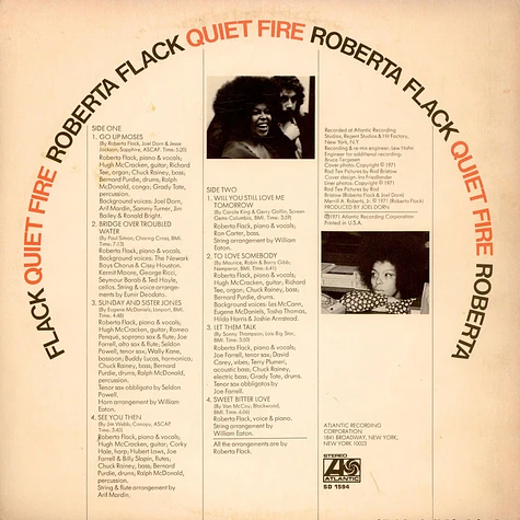 Roberta Flack - Quiet Fire