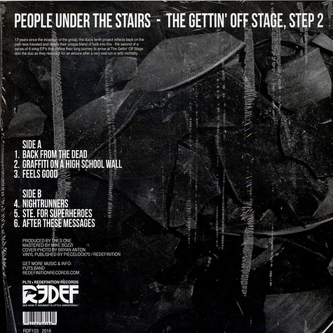 People Under The Stairs - The Gettin' Off Stage, Step 2