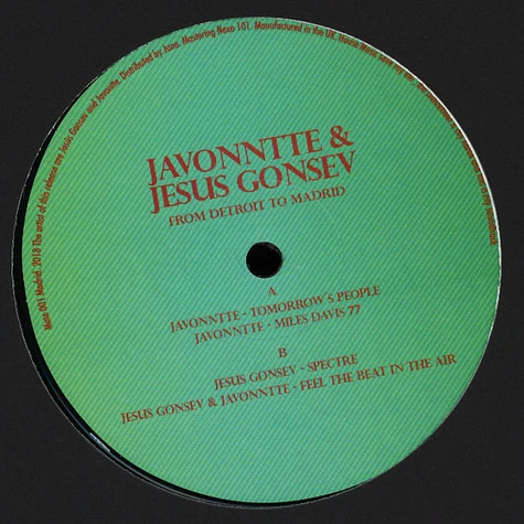 Javonntte / Jesus Gonsev - From Detroit To Madrid