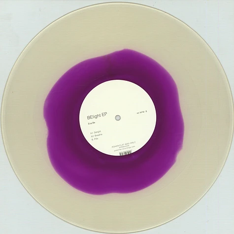 Eva Be - Belight Ep Clear & Dark Purple Vinyl Edition