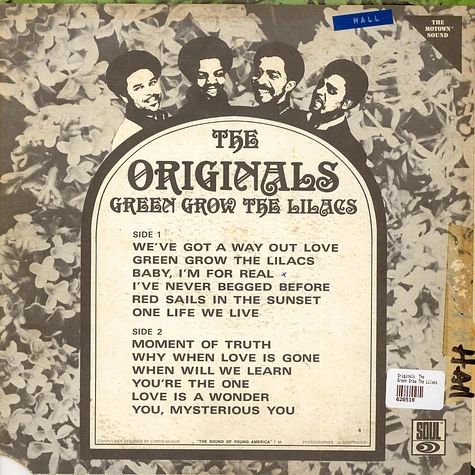 The Originals - Green Grow The Lilacs