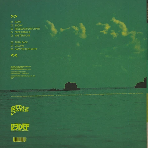 Damu The Fudgemunk & Raw Poetic - Instrumentals From The Reflecting Sea