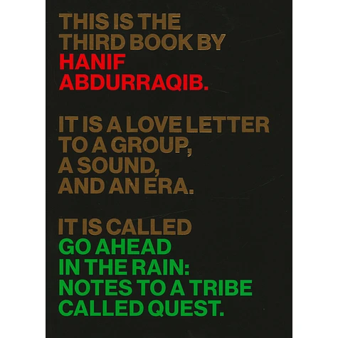Hanif Abdurraqib - Go Ahead In The Rain: Notes To A Tribe Called Quest (Paperback Book)