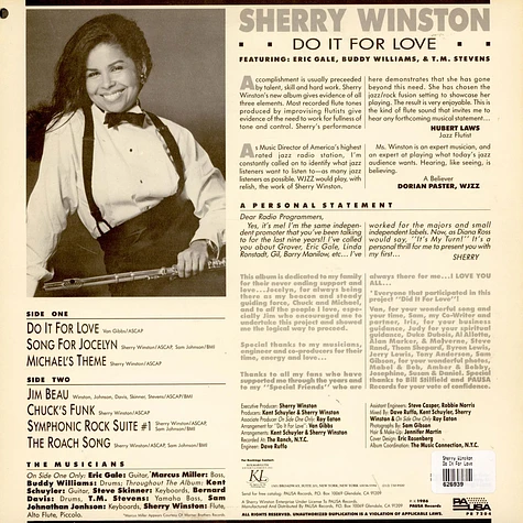 Sherry Winston - Do It For Love