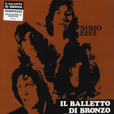 Balletto Di Bronzo - Sirio 2222 Clear Vinyl Edition