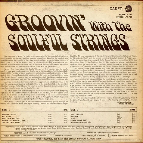 The Soulful Strings - Groovin' With The Soulful Strings