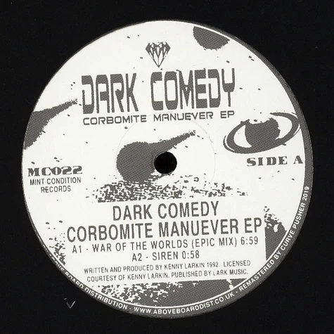 Dark Comedy (Kenny Larkin) - Corbomite Manuever EP