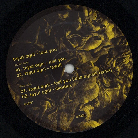 Tayut Ogni - Lost You Luca Agnelli Remix