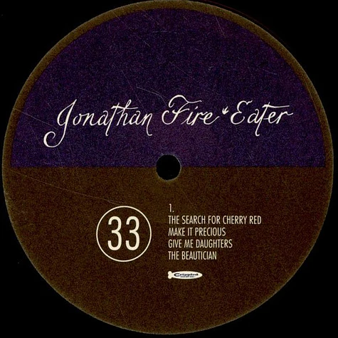 Jonathan Fire*Eater - Tremble Under Boom Lights