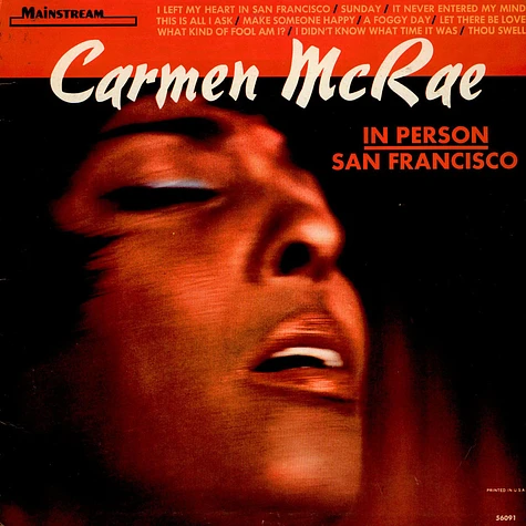 Carmen McRae - In Person / San Francisco