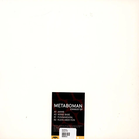 Metaboman - Exhaust EP