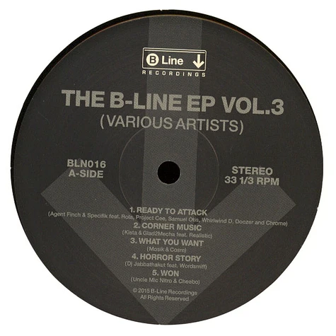 V.A. - The B-Line Ep Volume 3