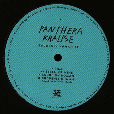 Panthera Krause - Suddenly Human EP
