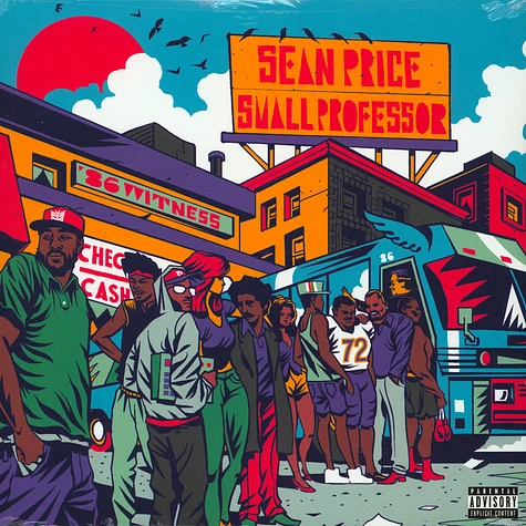 Sean Price & Small Professor - 86 Witness Red Vinyl Edition