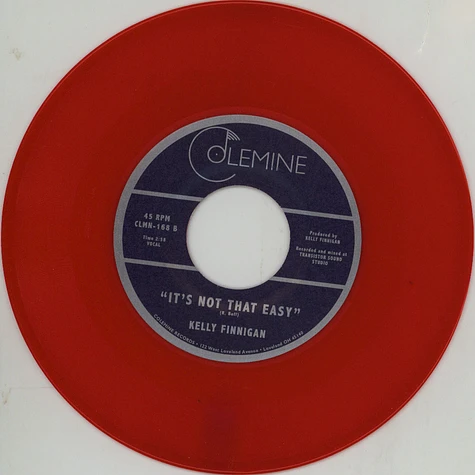 Kelly Finnigan - I Don't Wanna Wait Colored Vinyl Edition