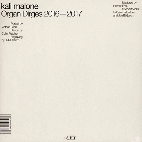 Kali Malone - Organ Dirges 2016-2017
