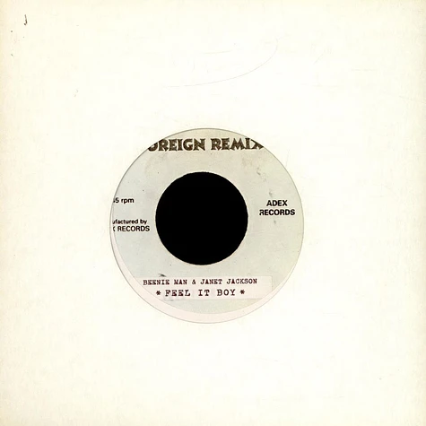 Beenie Man & Eve / Janet Jackson - Fresh From Yard / Feel It Boy